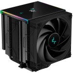 Охладител DeepCool AK620 Digital, CPU Air Cooler, 2x120mm FK120 PWM Fan, Digital Display, ARGB, R-AK620-BKADMN-G Охладител DeepCool AK620 Digital, CPU Air Cooler, 2x120mm FK120 PWM Fan, Digital Display, ARGB, R-AK620-BKADMN-G