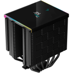 Охладител DeepCool AK620 Digital, CPU Air Cooler, 2x120mm FK120 PWM Fan, Digital Display, ARGB, R-AK620-BKADMN-G Охладител DeepCool AK620 Digital, CPU Air Cooler, 2x120mm FK120 PWM Fan, Digital Display, ARGB, R-AK620-BKADMN-G
