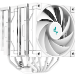 DeepCool AK620 WH, CPU Air Cooler, 2x120mm PWM FDB Fan, TDP 260W, 6 Heatpipes, White, LGA2066/2011-v3/2011/1700/1200/115x, AMD AM5/AM4, 129x138x160 mm(LxWxH), 3Y, R-AK620-WHNNMT-G-1 DeepCool AK620 WH, CPU Air Cooler, 2x120mm PWM FDB Fan, TDP 260W, 6 Heatpipes, White, LGA2066/2011-v3/2011/1700/1200/115x, AMD AM5/AM4, 129x138x160 mm(LxWxH), 3Y, R-AK620-WHNNMT-G-1