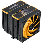 Охладител DeepCool AK620 ZERO DARK ZORIA, CPU Air Cooler, 2x120mm PWM Fan, 6 Heatpipes