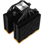 Охладител DeepCool AK620 ZERO DARK ZORIA, CPU Air Cooler, 2x120mm PWM Fan, 6 Heatpipes