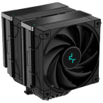 DeepCool AK620 Zero Dark, CPU Air Cooler, 1x120mm FK120 PWM FDB Fan, ARGB, 6 Heatpipes, Fluid Dynamic Bearing, LGA2066/2011-v3/2011/1700/1200/1151/1150/1155, AMD AM5/AM4, 3Y, R-AK620-BKNNMT-G-1 DeepCool AK620 Zero Dark, CPU Air Cooler, 1x120mm FK120 PWM FDB Fan, ARGB, 6 Heatpipes, Fluid Dynamic Bearing, LGA2066/2011-v3/2011/1700/1200/1151/1150/1155, AMD AM5/AM4, 3Y, R-AK620-BKNNMT-G-1