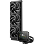DeepCool SPARTACUS 360, 360mm CPU Liquid Cooler, 3x120mm PWM Fans, 3.4'' IPS LCD Screen, Black, LGA1851/1700, AMD AM5/AM4, 5Y, R-SPT360-BKDSMP-G-1