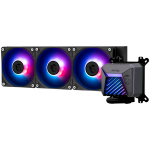 Водно охлаждане MSI MAG CORELIQUID A15 360, 3x120mm Pre-installed ARGB Daisy Chain Fans, Adjustable Offset Kit, Replacable Top Cover, Copper Base