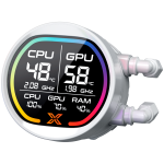 Xigmatek LK Pro 360 Digital Arctic (WH AIO,Digital LCD Pump & 360mm PWM Fan,Mini ARGB Controller,Intel & AMD & 20xx) Xigmatek LK Pro 360 Digital Arctic (WH AIO,Digital LCD Pump & 360mm PWM Fan,Mini ARGB Controller,Intel & AMD & 20xx)