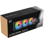 Xigmatek LK Pro 360 Digital (BK AIO,Digital LCD Pump & 360mm PWM Fan,Mini ARGB Controller,Intel & AMD & 20xx)