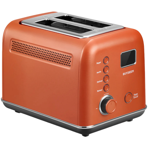 Тостер BUYDEEM 2 Slice Automatic Metal Toaster, model DT730E, color Koi Red, EU