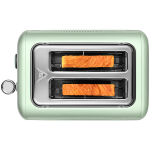 Тостер BUYDEEM 2 Slice Toaster, model DT620E, color Cozy Greenish, EU