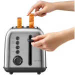 Тостер BUYDEEM 2 Slice Toaster, model DT620E, color Stainless Steel, EU, DT620E-SS/EU
