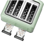 Тостер BUYDEEM 4 Slice Toaster, model DT640E, color Cozy Greenish, EU Тостер BUYDEEM 4 Slice Toaster, model DT640E, color Cozy Greenish, EU