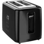Electric Toaster, black, 220-240V, 50-60Hz, 780-930W, 2 slots, 3 modes, 7 browning levels Electric Toaster, black, 220-240V, 50-60Hz, 780-930W, 2 slots, 3 modes, 7 browning levels