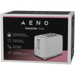 Electric Toaster, white, 220-240V, 50-60Hz, 920-1080W, 2 slots, 3 modes, 7 browning levels Electric Toaster, white, 220-240V, 50-60Hz, 920-1080W, 2 slots, 3 modes, 7 browning levels