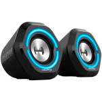 Колонки Edifier G1000 2.0 Audio System, BT V5.3, USB, AUX, 2.5-inch Drivers, RGB Lighting, 5W (RMS), Black Колонки Edifier G1000 2.0 Audio System, BT V5.3, USB, AUX, 2.5-inch Drivers, RGB Lighting, 5W (RMS), Black