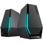 Колонки Edifier G1500 2.0 Audio System, BT V5.3, USB, AUX, 2.5-inch Drivers, RGB Lighting, 5W (RMS), Black Колонки Edifier G1500 2.0 Audio System, BT V5.3, USB, AUX, 2.5-inch Drivers, RGB Lighting, 5W (RMS), Black