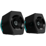 Колонки Edifier G2000 2.0 Audio System, BT V5.1, USB, AUX, 2.75-inch Drivers, RGB Lighting, 16W (RMS), Black