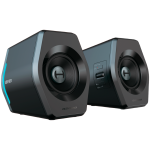 Колонки Edifier G2000 2.0 Audio System, BT V5.1, USB, AUX, 2.75-inch Drivers, RGB Lighting, 16W (RMS), Black