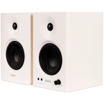 Тонколони Edifier MR4 Active Studio Monitors, RCA, AUX, TRS, 1-inch Tweeters, 4-inch Woofers, 42W (RMS), Control Knob, White Тонколони Edifier MR4 Active Studio Monitors, RCA, AUX, TRS, 1-inch Tweeters, 4-inch Woofers, 42W (RMS), Control Knob, White