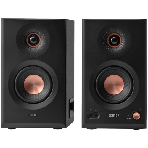 Колонки Edifier MR5 Active Studio Monitors, BT V6.0, with headphone output, 5-inch woofers, Room Acoustic Compensation, MR5-BL