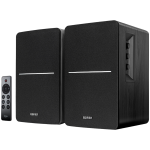 Колонки Edifier R1280DBs 2.0 Bookshelf Speakers, BT V5.1, Optical, Coaxial, RCA, 0.5-inch Tweeters, 4-inch Drivers, Sub-Out, 42W (RMS), Control Knobs and Remote Control, Black