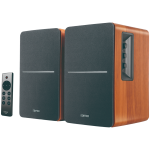 Тонколони Edifier R1280DBs 2.0 Bookshelf Speakers, BT V5.1, Optical, Coaxial, RCA, 0.5-inch Tweeters, 4-inch Drivers, Sub-Out, 42W (RMS), Control Knobs and Remote Control, Black