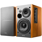 Тонколони Edifier R1280T 2.0 Bookshelf Speakers, RCA, 0.5-inch Tweeters, 4-inch Drivers, 42W (RMS), Control Knobs and Remote Control, Brown