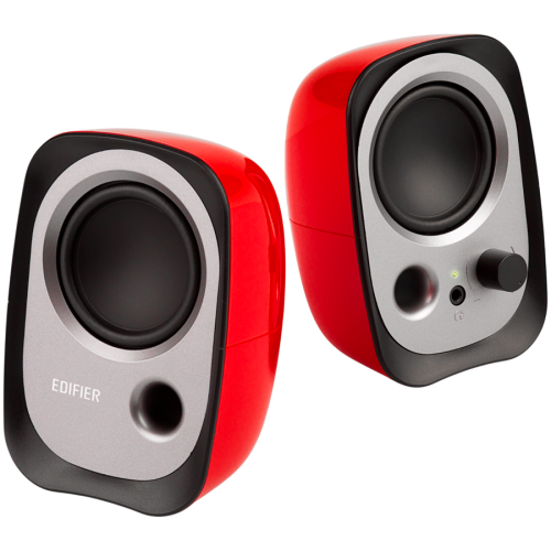 Колонки Edifier R12U 2.0 Audio System, USB, AUX, 2.25-inch Drivers, 4W (RMS), Volume Control, Red Колонки Edifier R12U 2.0 Audio System, USB, AUX, 2.25-inch Drivers, 4W (RMS), Volume Control, Red