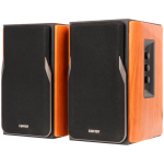 Тонколони Edifier R1380DB 2.0 Bookshelf Speakers, BT V5.1, Optical, Coaxial, RCA, 1-inch Tweeters, 4-inch Drivers, 42W (RMS), Control Knobs and Remote Control, Brown