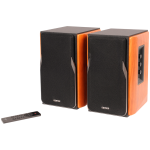 Тонколони Edifier R1380DB 2.0 Bookshelf Speakers, BT V5.1, Optical, Coaxial, RCA, 1-inch Tweeters, 4-inch Drivers, 42W (RMS), Control Knobs and Remote Control, Brown Тонколони Edifier R1380DB 2.0 Bookshelf Speakers, BT V5.1, Optical, Coaxial, RCA, 1-inch Tweeters, 4-inch Drivers, 42W (RMS), Control Knobs and Remote Control, Brown