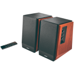 Тонколони Edifier R1700BTs .0 Bookshelf Speakers, BT V5.1, RCA, 0.75-inch Tweeters, 4-inch Drivers, Sub-Out, 66W (RMS), Control Knobs and Remote Control, Brown