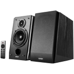 Тонколони Edifier R1855DB 2.0 Bookshelf Speakers, BT V5.1, Optical, Coaxial, RCA, 0.75-inch Tweeters, 4-inch Drivers, Sub-Out, 70W (RMS), Control Knobs and Remote Control, Matte Black