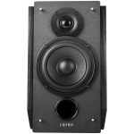 Тонколони Edifier R1855DB 2.0 Bookshelf Speakers, BT V5.1, Optical, Coaxial, RCA, 0.75-inch Tweeters, 4-inch Drivers, Sub-Out, 70W (RMS), Control Knobs and Remote Control, Matte Black
