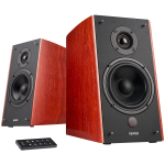 Колонки Edifier R2000DB 2.0 Bookshelf Speakers, Bluetooth, 3.5mm to RCA, Optical, 1-inch Tweeters, 5-inch Drivers, 120W (RMS), Control Knobs and Remote Control, Brown