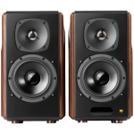Колонки Edifier S2000MKIII Active Bookshelf Speakers, Bluetooth V5.0, Optical, Coaxial, Dual RCA Inputs, 130W (RMS), Control Knobs and Remote Control, S2000MKIII-BR