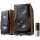 Edifier S3000MKII Active Bookshelf Speakers (2.0), Bluetooth V5.0, Balanced XLR, Optical, Coaxial, USB and Line inputs, Planar magnetic tweeters aluminum diaphragm bass drivers, 256W (RMS), Control knobs, Remote, Brown