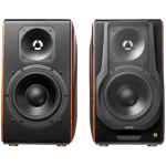 Edifier S3000MKII Active Bookshelf Speakers (2.0), Bluetooth V5.0, Balanced XLR, Optical, Coaxial, USB and Line inputs, Planar magnetic tweeters aluminum diaphragm bass drivers, 256W (RMS), Control knobs, Remote, Brown Edifier S3000MKII Active Bookshelf Speakers (2.0), Bluetooth V5.0, Balanced XLR, Optical, Coaxial, USB and Line inputs, Planar magnetic tweeters aluminum diaphragm bass drivers, 256W (RMS), Control knobs, Remote, Brown
