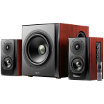 Колонки Edifier S350DB 2.1 Audio System, BT V5.1, Optical, Coaxial, RCA, 8-inch Subwoofer, 3.5-inch Drivers, 0.75-inch Tweeters, 70W (RMS), Brown