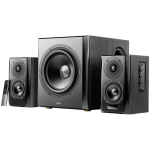 Тонколони Edifier S351DB 2.1 Audio System, BT V5.1, Optical, Coaxial, RCA, 8-inch Subwoofer, 3.5-inch Drivers, 0.75-inch Tweeters, 150W (RMS), Control Knobs and Remote Control, Black