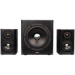 Тонколони Edifier S351DB 2.1 Audio System, BT V5.1, Optical, Coaxial, RCA, 8-inch Subwoofer, 3.5-inch Drivers, 0.75-inch Tweeters, 150W (RMS), Control Knobs and Remote Control, Black