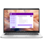 Лаптоп Dell Pro 14 Plus, Intel Core Ultra 7 255U, up to 5.2GHz, 14.0"FHD+, 16GB DDR5, 512GB M.2 SSD, WiFi+BT, Cam+Mic, BG Backlit KBD
