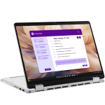 Лаптоп Dell Pro 14 Plus (PB14250), Intel Core i5 120U, up to 5.0GHz, 14.0"FHD, 16GB DDR5, 512GB M.2 SSD, BG Backlit KBD