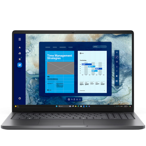 Лаптоп Dell Pro 16 (PC16250), Intel Core i5 120U (10C, up to 5.0GHz), 16.0"FHD(1920x1200) Non-Touch AG, 8GB (1x8GB) DDR5, 512GB M.2 SSD, Integrated Intel Graphics, WiFi+BT, HDR Cam+Mic, EN Backlit KBD Лаптоп Dell Pro 16 (PC16250), Intel Core i5 120U (10C, up to 5.0GHz), 16.0"FHD(1920x1200) Non-Touch AG, 8GB (1x8GB) DDR5, 512GB M.2 SSD, Integrated Intel Graphics, WiFi+BT, HDR Cam+Mic, EN Backlit KBD