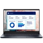 Лаптоп Dell Pro 16 Pro Plus (PB14250), Intel Core Ultra 7 255U, up to 5.2GHz, 16.0"FHD+, 16GB DDR5, 512GB SSD, Integrated Graphics, WiFi+BT, IR Cam+Mic, BG Backlit KBD, Win11Pro