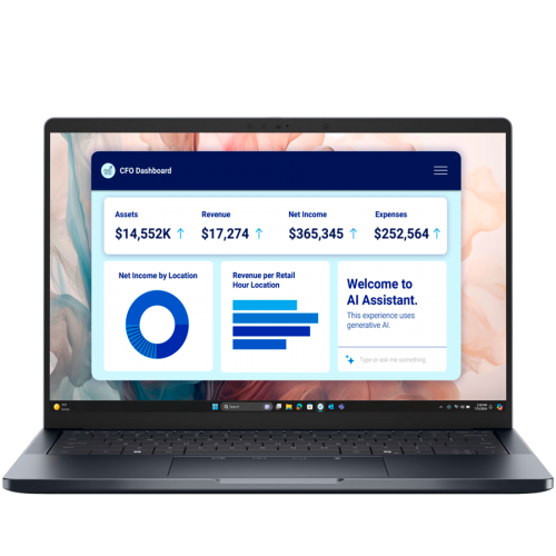 Лаптоп Dell Pro 16 Pro Plus (PB14250), Intel Core Ultra 7 255U, up to 5.2GHz, 16.0"FHD+, 16GB DDR5, 512GB SSD, Integrated Graphics, WiFi+BT, IR Cam+Mic, BG Backlit KBD, Win11Pro Лаптоп Dell Pro 16 Pro Plus (PB14250), Intel Core Ultra 7 255U, up to 5.2GHz, 16.0"FHD+, 16GB DDR5, 512GB SSD, Integrated Graphics, WiFi+BT, IR Cam+Mic, BG Backlit KBD, Win11Pro