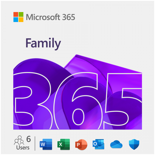 Софтуер Microsoft M365 Family Subscription FY25H2 Online Product Key License 1 License Eurozone Downloadable Click to Run ESD NR 1 Year Софтуер Microsoft M365 Family Subscription FY25H2 Online Product Key License 1 License Eurozone Downloadable Click to Run ESD NR 1 Year