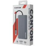 CANYON hub DS-16 13in1 4k USB-C Grey