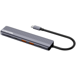 Хъб CANYON DS-17 6in1 4k USB-C Grey, CNS-TDS17 Хъб CANYON DS-17 6in1 4k USB-C Grey, CNS-TDS17
