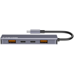 Хъб CANYON USB DS-18 5in1 USB-C Grey Хъб CANYON USB DS-18 5in1 USB-C Grey