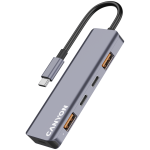 Хъб CANYON USB DS-18 5in1 USB-C Grey Хъб CANYON USB DS-18 5in1 USB-C Grey