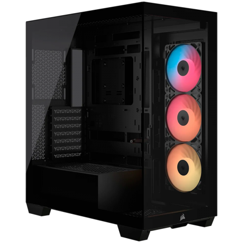 CORSAIR 3500X RSR ARGB Tempered Glass Mid-Tower, Black