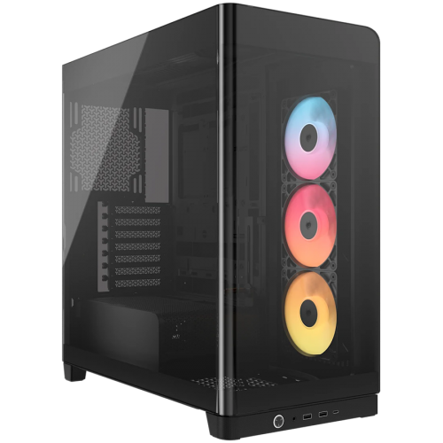CORSAIR FRAME 4500X RS-R ARGB Tempered Glass Mid-Tower, Black CORSAIR FRAME 4500X RS-R ARGB Tempered Glass Mid-Tower, Black
